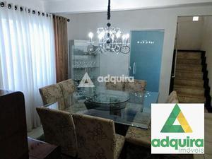Casa à venda 3 Quartos, 2 Suites, 2 Vagas, 190M², Ronda, Ponta Grossa - PR