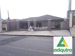 Casa à venda 3 Quartos, 1 Suite, 4 Vagas, Jardim Carvalho, Ponta Grossa - PR