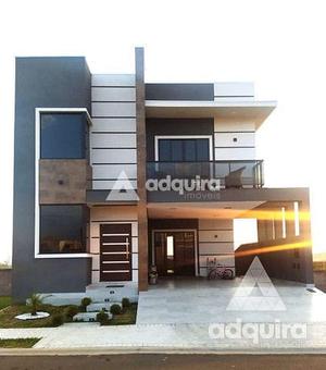 Casa à venda 3 Quartos, 1 Suite, 2 Vagas, 205M², Cará-cará, Ponta Grossa - PR