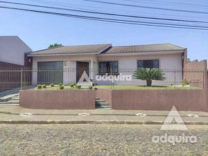 Casa à venda 3 Quartos, 1 Suite, 3 Vagas, 375M², Orfãs, Ponta Grossa - PR