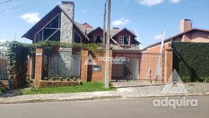 Casa à venda 4 Quartos, 1 Suite, 4 Vagas, 630M², Jardim Carvalho, Ponta Grossa - PR