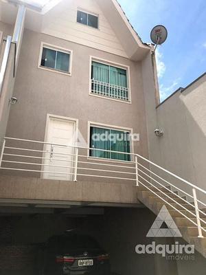 Casa à venda 3 Quartos, 1 Suite, 2 Vagas, 137.2M², Jardim Carvalho, Ponta Grossa - PR