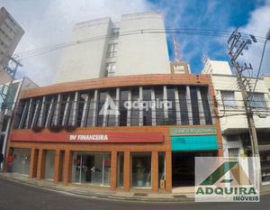 Excelente conjunto de 3 salas comerciais para locação, Edifício Itália, Centro, Ponta Grossa, PR