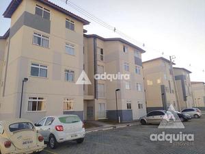 Apartamento semimobiliado para Locação 2 Quartos, 1 Vaga em Uvaranas, Ponta Grossa - PR