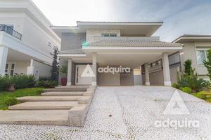 Casa à venda no Condomínio La Defense com 4 Suites, 3 Vagas, 403M², Estrela, Ponta Grossa - PR