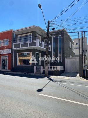Casa comercial para locação no Centro com estacionamento privativo, Ponta Grossa, PR