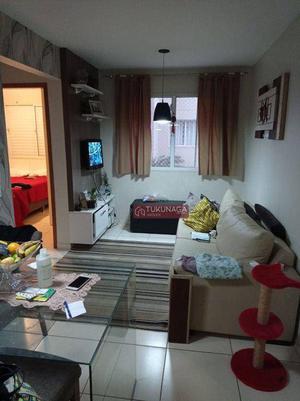Apartamento com 2 dormitórios à venda, 50 m² por R$ 250.000,00 - Núcleo do Engordador - São Paulo/SP