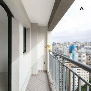 Apartamento com 1 dormitório à venda, 26 m² - Santa Cecília - São Paulo/SP