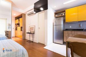 Apartamento, 34 m² - venda por R$ 598.000,00 ou aluguel por R$ 4.085,00/mês - Brooklin - São Paulo/SP