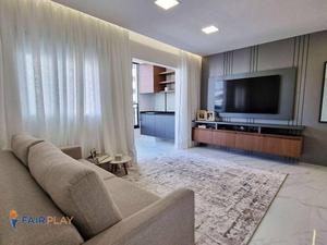 Apartamento com 2 dormitórios à venda, 75 m² por R$ 1.650.000,00 - Campo Belo - São Paulo/SP
