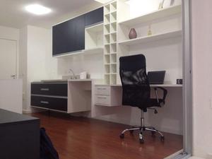 Flat com 1 dormitório para alugar, 35 m² por R$ 2.380/mês - Brooklin Novo - São Paulo/SP