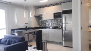 Flat com 1 dormitório para alugar, 36 m² por R$ 3.000/mês - Campo Belo - São Paulo/SP