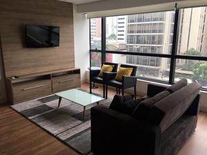 Flat com 1 dormitório para alugar, 66 m² por R$ 7.000/mês - Vila Olímpia - São Paulo/SP