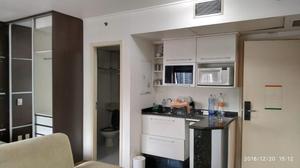 Flat com 1 dormitório para alugar, 32 m² por R$ 2.700/mês - Moema - São Paulo/SP