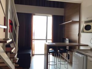 Flat com 2 dormitórios para alugar, 66 m² por R$ 5.000/mês - Brooklin - São Paulo/SP