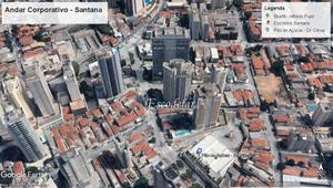 Andar Corporativo para alugar, 516 m² por R$ 46.003,94/mês - Santana - São Paulo/SP