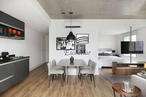 Apartamento com 1 dormitório à venda, 70 m² por R$ 1.250.000,00 - Brooklin - São Paulo/SP