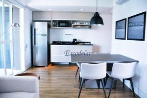 Apartamento com 1 dormitório à venda, 63 m² por R$ 1.000.000,00 - Brooklin - São Paulo/SP