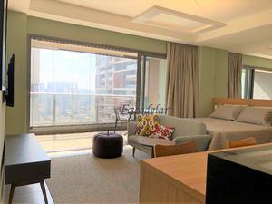 Apartamento com 1 dormitório à venda, 43 m² por R$ 800.000,00 - Brooklin Paulista - São Paulo/SP
