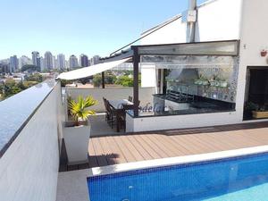 Cobertura à venda, 287 m² por R$ 2.850.000,00 - Brooklin Paulista - São Paulo/SP