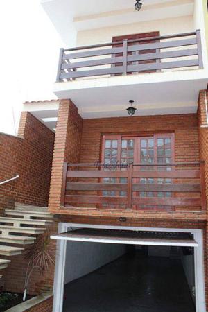 Sobrado com 3 dormitórios e 6 vagas à venda, 159 m² por R$ 930.000 - Vila Irmãos Arnoni - São Paulo/SP