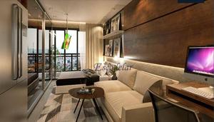 Apartamento com 1 dormitório à venda, 42 m² por R$ 593.566,44 - Pinheiros - São Paulo/SP