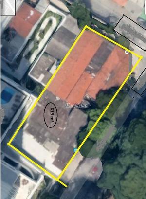 Terreno à venda, 820 m² por R$ 12.000.000,00 - Santo Amaro - São Paulo/SP