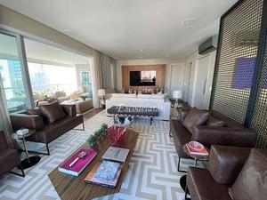 Apartamento com 3 dormitórios à venda, 225 m² por R$ 4.380.000,00 - Brooklin - São Paulo/SP