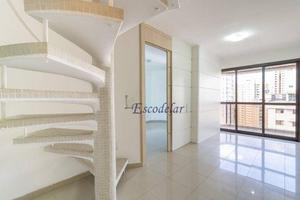 Cobertura com 1 dormitório, 83 m² - venda por R$ 1.457.000,00 ou aluguel por R$ 8.481,05/mês - Moema - São Paulo/SP