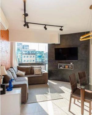 Apartamento com 2 dormitórios à venda, 75 m² por R$ 1.290.000,00 - Moema - São Paulo/SP