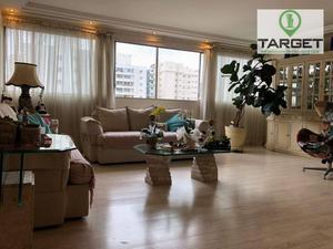 Apartamento com 4 dormitórios à venda, 187 m² por R$ 2.200.000 - Moema - São Paulo/SP