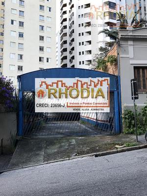 Terreno comercial para venda e locação, Higienópolis, São Paulo.