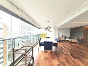 Apartamento com 3 dormitórios, 192 m² - venda por R$ 3.800.000,00 ou aluguel por R$ 25.780,00/mês - Campo Belo - São Paulo/SP
