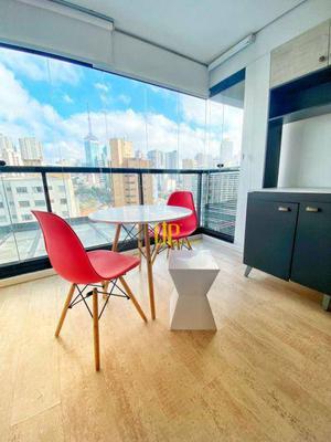 Apartamento 1 dormitório com living ampliado à venda na Vila Mariana