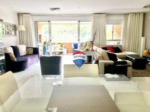 Apartamento com 3 dorms, 3 suítes, 5 wc, sala com 3 ambientes e varanda gourmet à venda, 142 m² por R$ 1.260.000 - Panamby
