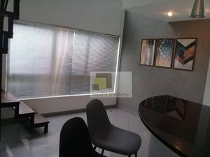 Apartamento Duplex com 1 dormitório para alugar, 38 m² por R$ 2.826,97/mês - Vila Leopoldina - São Paulo/SP