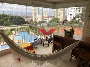 Apartamento com 3 dormitórios à venda, 103 m² por R$ 960.000,00 - Vila Brasílio Machado - São Paulo/SP
