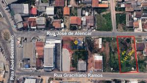 Terreno à venda, 1145 m² por R$ 1.145.000,00 - Maracanã - Colombo/PR