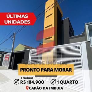 APARTAMENTO com 1 dormitório à venda com 37.86m² por R$ 249.900,00 no bairro Capão da Imbuia - CURITIBA / PR